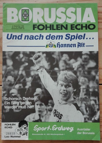 Fohlenecho borussia - -, 86/87