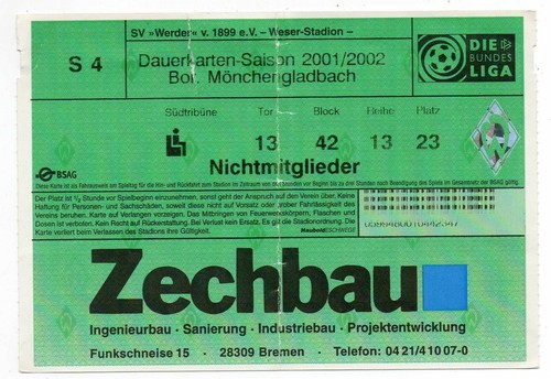 Ticket werder bremen - bl,