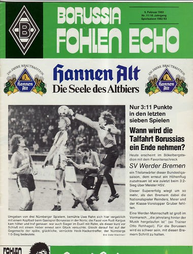 Borussia - 82/83,