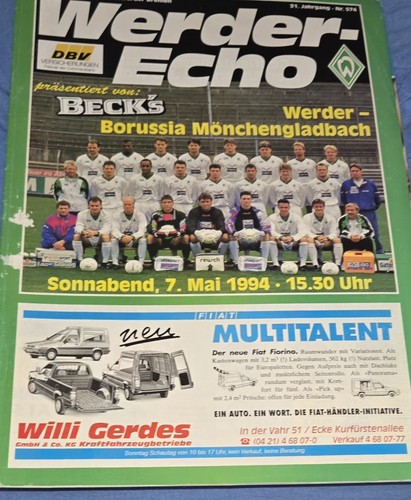 1993 bundesliga sv werder - 1.bundesliga,