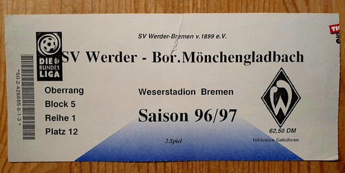 Ticket werder bremen - bl,
