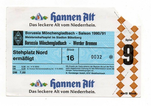 Ticket borussia - bl,