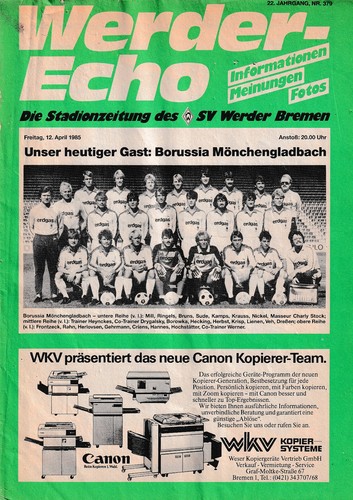 Werder echo 379 saison - #379,
