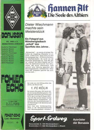Programme borussia - -,