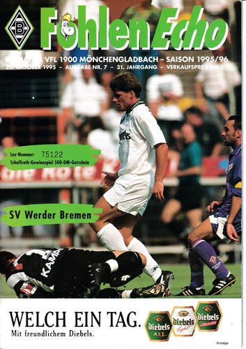 Fohlen echo saison - fohlen, 1995/96
